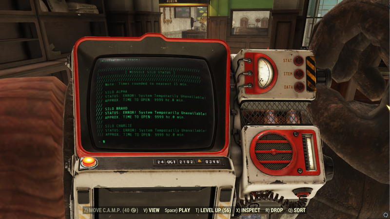 Illustration for article titled Fallout 76 Starts Off 2019 With Glitched Nukes